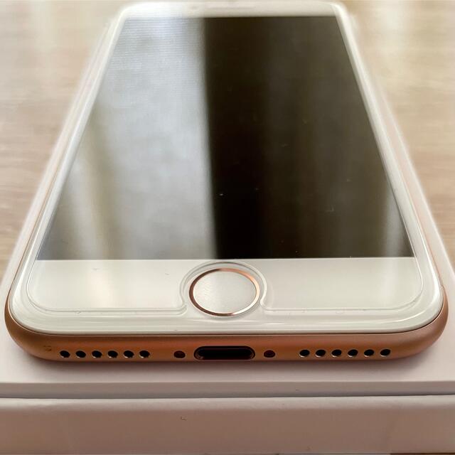 iPhone8 純正バッテリー交換済 (100%) 64gb SIMフリー 美品指紋認証ApplePay