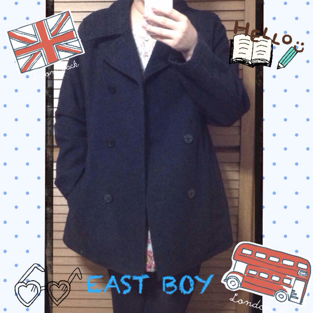 EASTBOY(イーストボーイ)のEASTBOY★Pコート レディースのジャケット/アウター(ピーコート)の商品写真