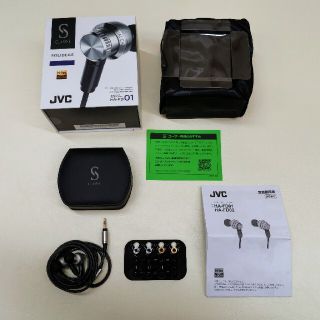 jvc fd01 美品(ヘッドフォン/イヤフォン)