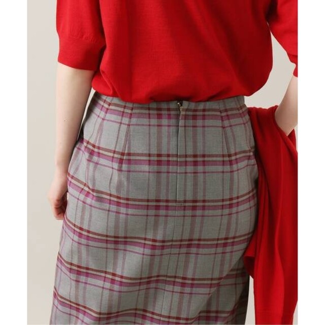 IENA(イエナ)のテテ様専用❄️21AW超美品チェックタイトスカート レディースのスカート(ひざ丈スカート)の商品写真