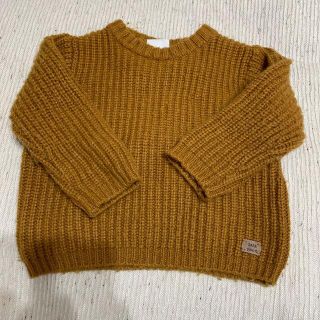 ザラキッズ(ZARA KIDS)のZARAベビー　ニット　パンツ　セット　9-12ヵ月　80cm(ニット/セーター)