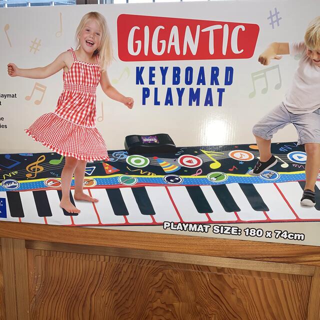 ジャイアント キーボード プレイマット 180cm　巨大キーボード 楽器の鍵盤楽器(その他)の商品写真