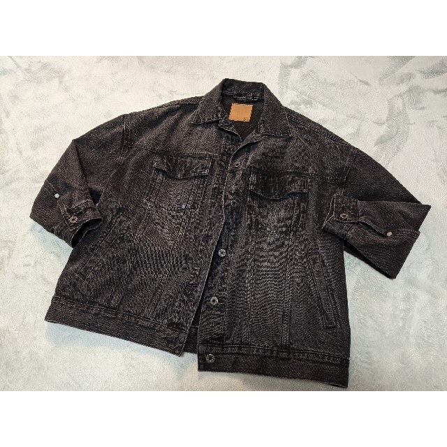 Spick & Span(スピックアンドスパン)のスピックアンドスパン 5 1/2 OVER DENIM 3RD ジャケット◆ レディースのジャケット/アウター(Gジャン/デニムジャケット)の商品写真