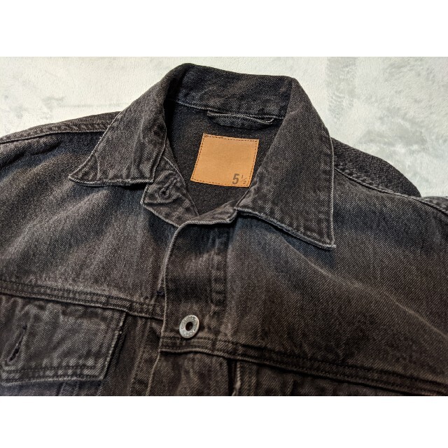 Spick & Span(スピックアンドスパン)のスピックアンドスパン 5 1/2 OVER DENIM 3RD ジャケット◆ レディースのジャケット/アウター(Gジャン/デニムジャケット)の商品写真