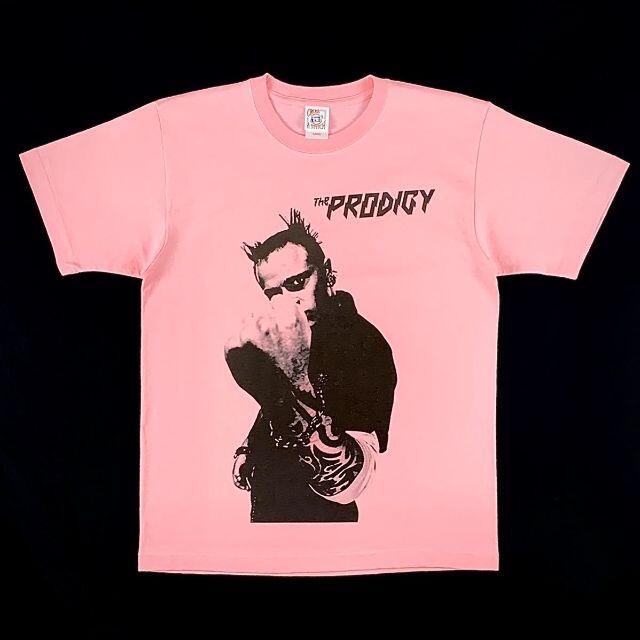 プリント Tシャツ】新品 THE PRODIGY ビッグ プリント テクノの プリント Tシャツ】新品 THE PRODIGY ビッグ プリント テクノの