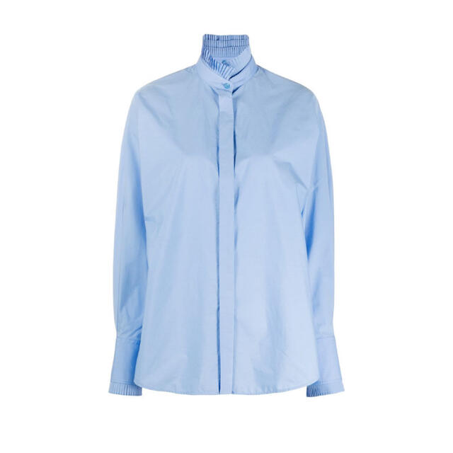 公式の店舗 Max Mara - SPORTMAXのマンダリンカラーシャツ シャツ+ブラウス(長袖+七分)