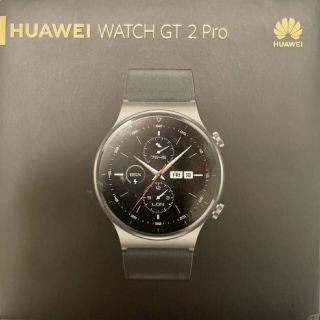 ファーウェイ(HUAWEI)のHUAWEI WATCH GT2 PRO スマートウォッチ(腕時計(デジタル))