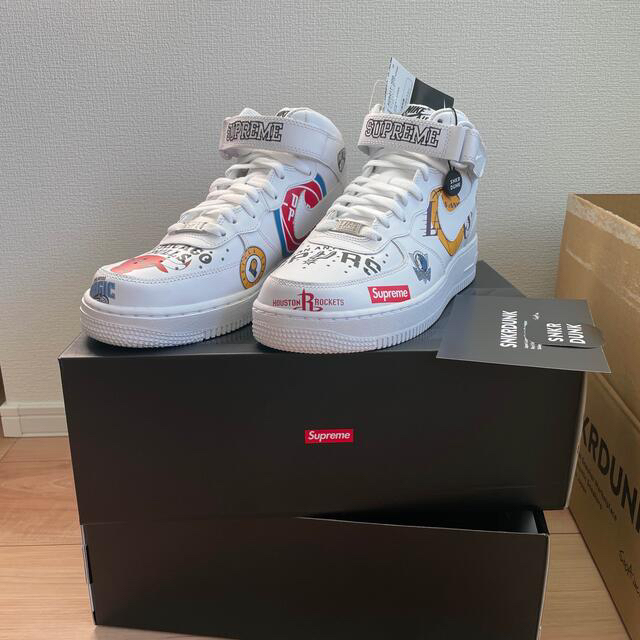 シュプリーム Supreme Nike NBA Airforce1 ホワイト