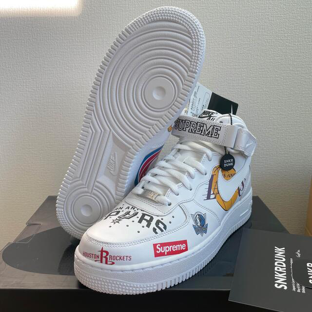 シュプリーム Supreme Nike NBA Airforce1 ホワイト