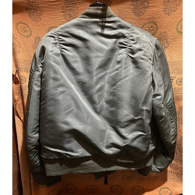 ALPHA INDUSTRIES(アルファインダストリーズ)の50年代 現物！ma-1 EXCEL GARMENT MFG. CO サイズ M メンズのジャケット/アウター(フライトジャケット)の商品写真