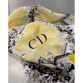 クリスチャンディオール(Christian Dior)のスカーフ　Dior  デシンシルク(バンダナ/スカーフ)