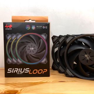 値下⭐︎ INWIN SIRIUS LOOP ARGB ファン ASL120(PCパーツ)