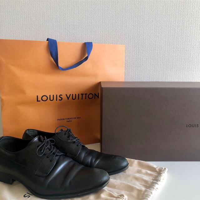 【値下げ中】LOUIS VUITTON ダミエ 革靴 ドレス+ビジネス