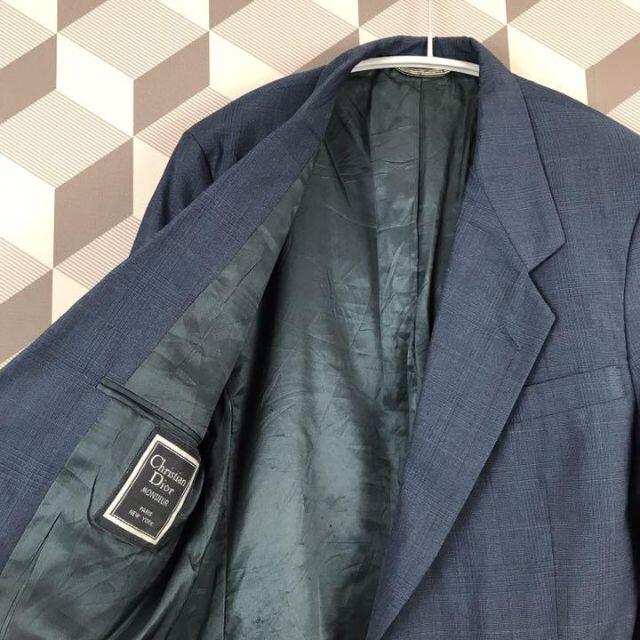 Christian Dior - 【クリスチャンディオール】テーラードジャケット ネイビー チェック dior.の通販 by 古着Dig-Dug| クリスチャンディオールならラクマ Christian Dior - 【クリスチャンディオール】テーラードジャケット ネイビー チェック dior.の通販 by 古着Dig-Dug| クリスチャンディオールならラクマ