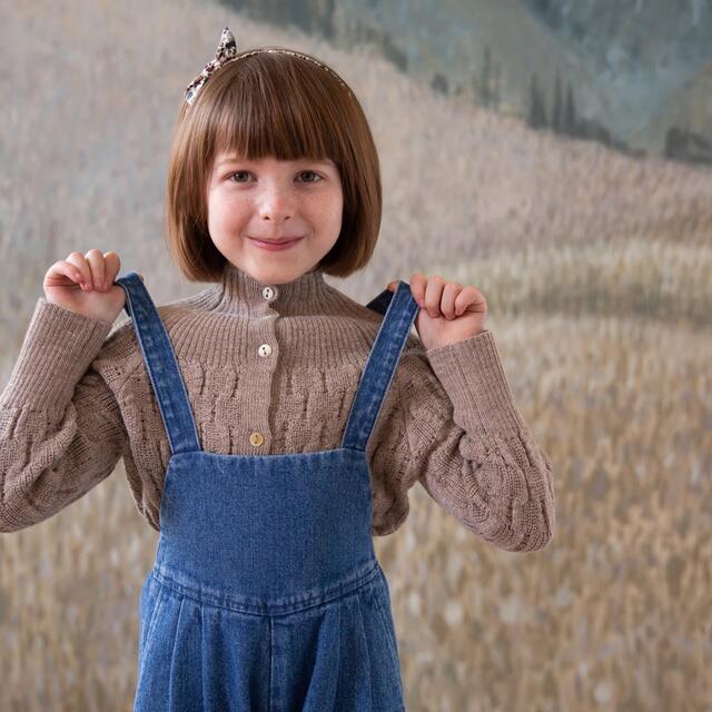 ベビー・キ soor ploom imogen overall medium denim rxadG ...