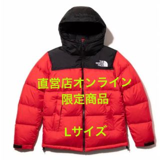 ザノースフェイス(THE NORTH FACE)のノースフェイス ヌプシフーディ L レッド ヌプシジャケット nd91841(ダウンジャケット)