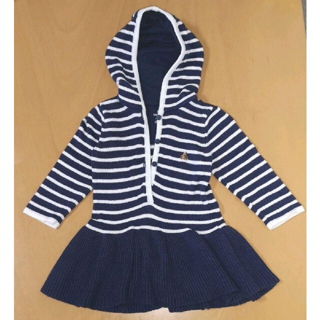 babyGAP(ベビーギャップ)のBabyGAPベビーギャップ　ニットワンピース70サイズ キッズ/ベビー/マタニティのベビー服(~85cm)(ワンピース)の商品写真