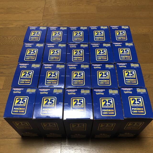 ポケモン - ポケモンカード25th スペシャルセット　100BOX アニバーサリー