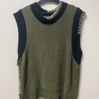 コモリ(COMOLI)のOUAT -004- GREEN OFFICE VEST 0(ベスト)