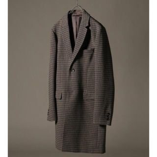 18aw ジャーナルスタンダード チェスターコート　サイズM チェック柄