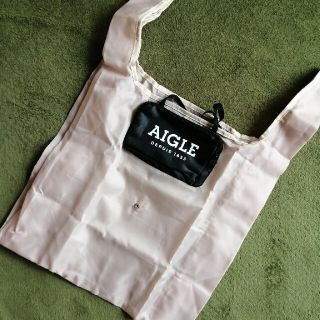 エーグル(AIGLE)のAIGLE　ポシェットとの2way変身エコバッグ(エコバッグ)