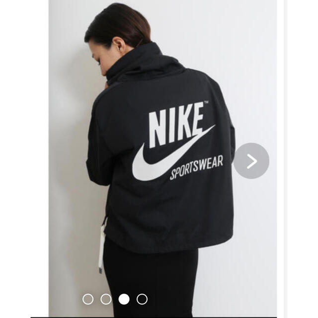 美品 ドゥーズィエムクラス NIKE ナイロンパーカー