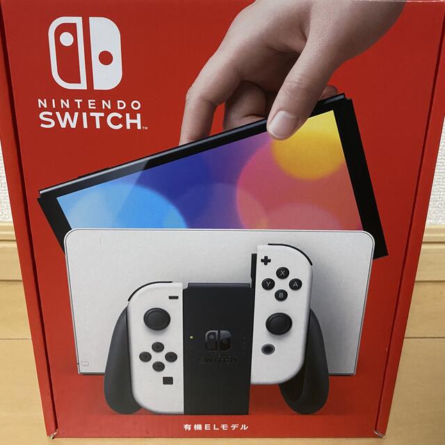 家庭用ゲーム機本体Nintendo Switch有機EL ホワイト
