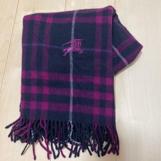 バーバリー(BURBERRY)のBurberry マフラー　チェック柄(マフラー/ショール)