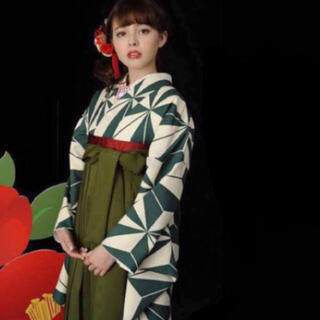袴 二尺袖 着物 袴 帯セット    新品　二尺袖着物 はかま 袴下帯  卒業式(着物)