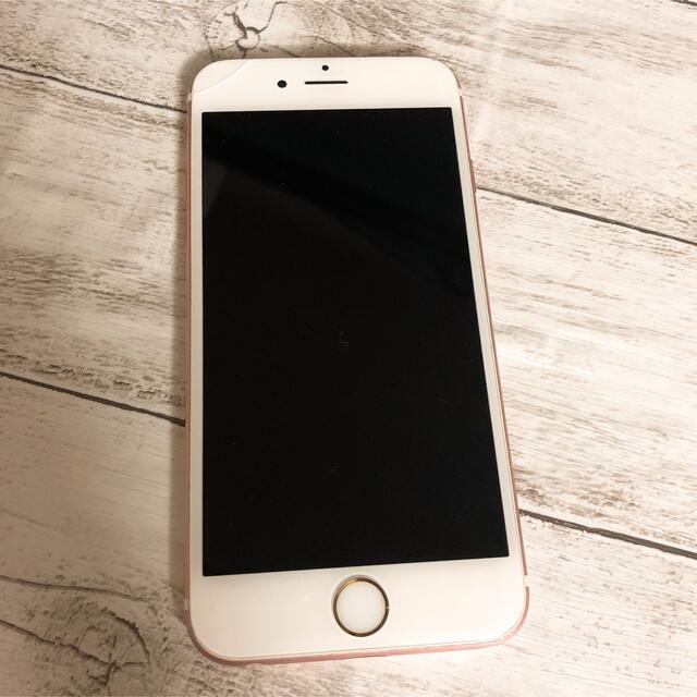 iPhone(アイフォーン)のiPhone 6s 64GB ローズゴールド MKQR2J スマホ/家電/カメラのスマートフォン/携帯電話(スマートフォン本体)の商品写真