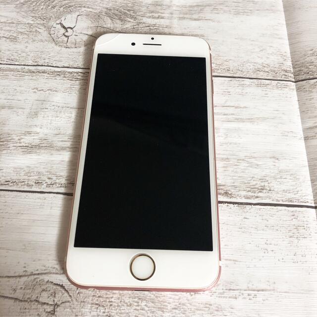 iPhone(アイフォーン)のiPhone 6s 64GB ローズゴールド MKQR2J スマホ/家電/カメラのスマートフォン/携帯電話(スマートフォン本体)の商品写真