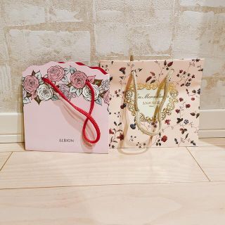 アルビオン(ALBION)の即購入申請OK♡最終値下げ♡可愛いショップ袋2点セット(ショップ袋)