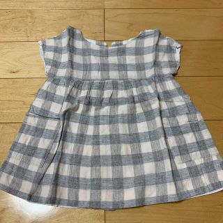 ザラキッズ(ZARA KIDS)のZARA kids ガーゼ生地ワンピース(ワンピース)