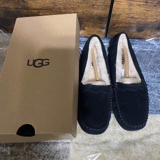 UGG - UGG 新品未使用ファーモカシン 黒 23センチの通販 by GLAMOUR ... UGG 未使用 モカシン 黒