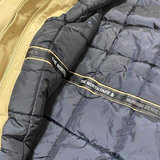 THE NORTH FACE(ザノースフェイス)の新品　タグ付き　ノースフェイス マクマードパーカー　ベージュ　XL レディースのジャケット/アウター(ロングコート)の商品写真