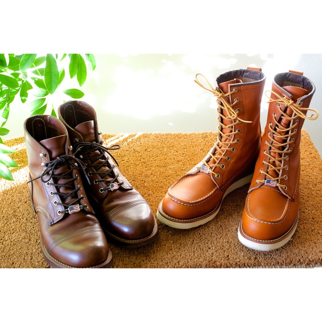 REDWING(レッドウィング)の【レッドウィング】純正レースキーパー(星条旗) 4個1組 [非売品] メンズの靴/シューズ(ブーツ)の商品写真