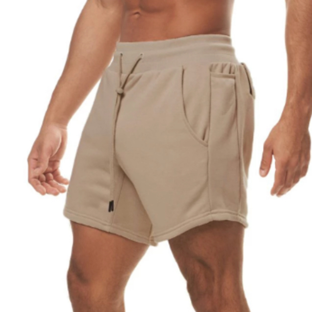 【ノーブランド】トレーニング用ストレッチハーフパンツ/ Lサイズ メンズのパンツ(ショートパンツ)の商品写真
