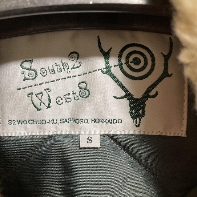 South2 West8 コーデュロイ ボアジャケット-