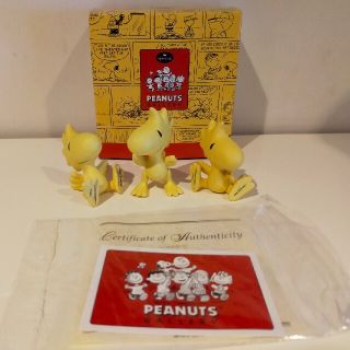 ピーナッツ(PEANUTS)のハピロカ様専用 新品 hallmark社 ウッドストック 陶器 フィギュアセット(置物)