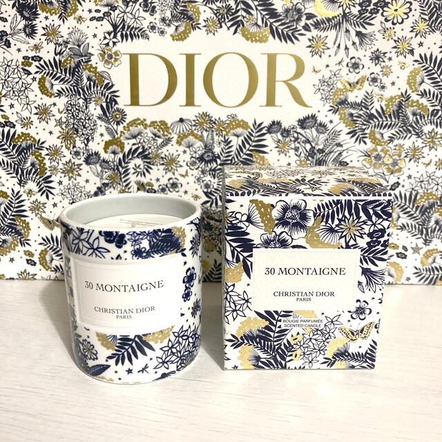 Dior(ディオール)のひとみん様専用　ディオール　ノベルティ　キャンドル　ホリデー コスメ/美容のリラクゼーション(キャンドル)の商品写真