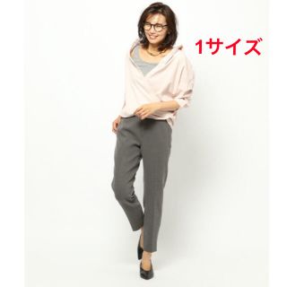 ほぼ新品＊佐田真由美さん着 BARNYARDSTORM 裾スリットWクロスパンツ