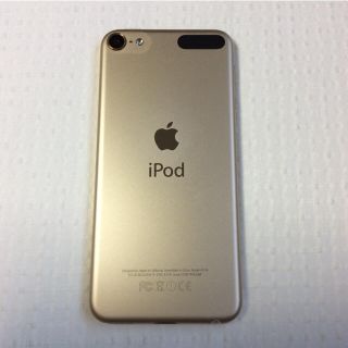 アイポッドタッチ(iPod touch)のiPod touch 第６世代 64GB ゴールド  新品未使用イヤホン付(タブレット)