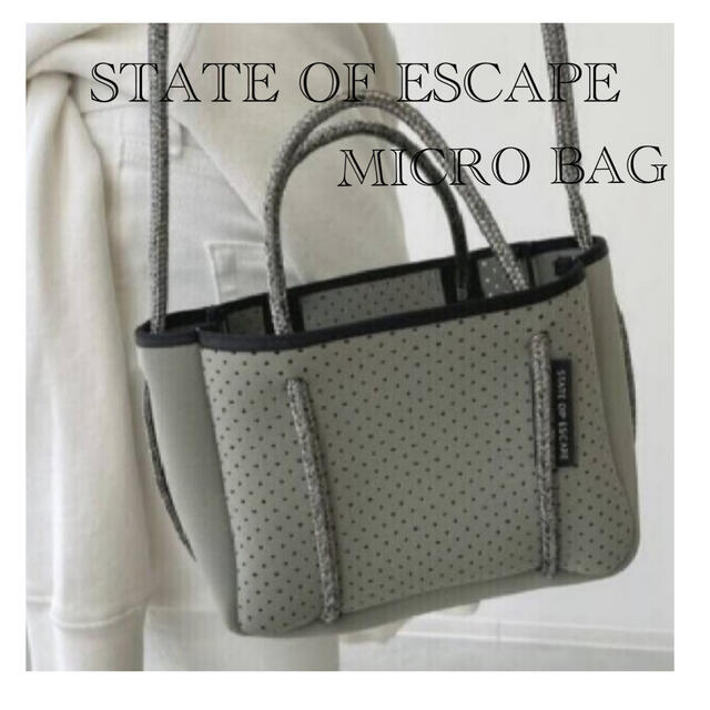 L'Appartement DEUXIEME CLASSE(アパルトモンドゥーズィエムクラス)の【STATE OF ESCAPE/ステイトオブエスケープ】 MICRO BAG  レディースのバッグ(ショルダーバッグ)の商品写真