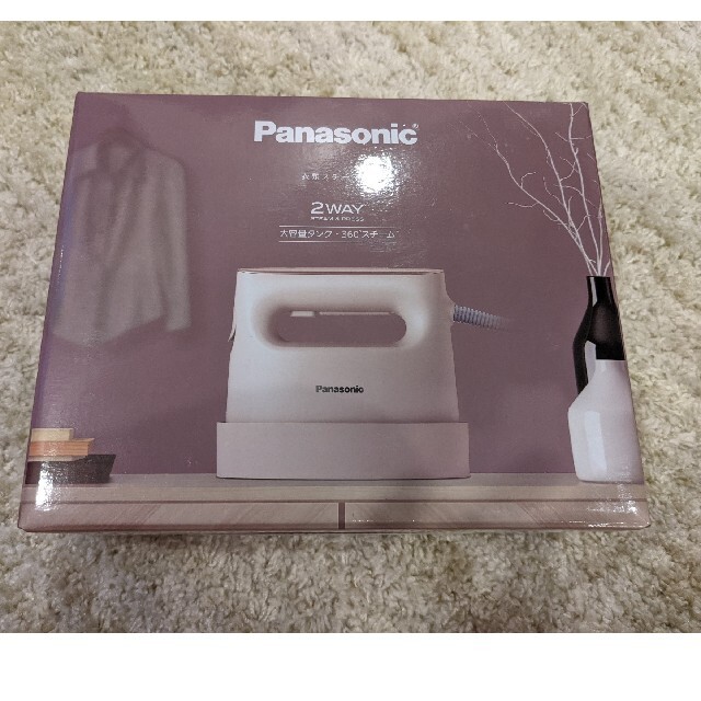 Panasonic(パナソニック)の*新品未開封*Panasonic 衣類スチーマー NI-CFS770-C スマホ/家電/カメラの生活家電(その他)の商品写真