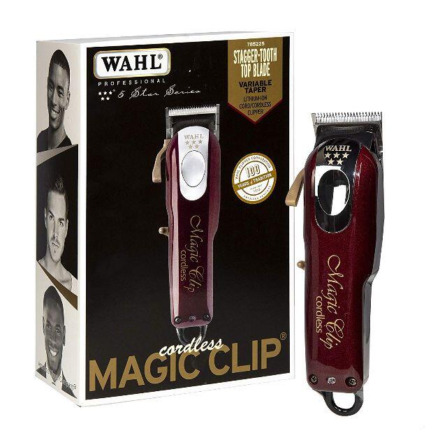 新品即納 WAHL MAGIC CLIP 5star 理容 バリカン 業務用 スマホ/家電/カメラの美容/健康(メンズシェーバー)の商品写真