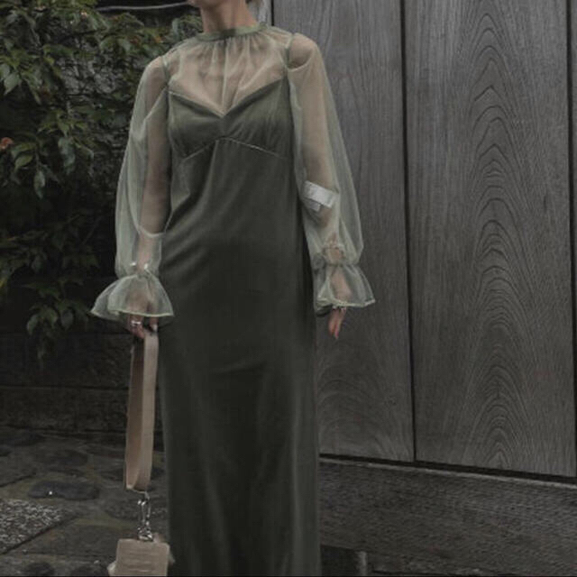 WEB限定カラー Ameri VINTAGE MANY WAY AIRY VEIL DRESS teel.com