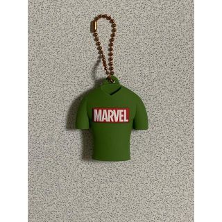 マーベル(MARVEL)のMARVEL ラバーマスコット TシャツVer. グリーン(キーホルダー)