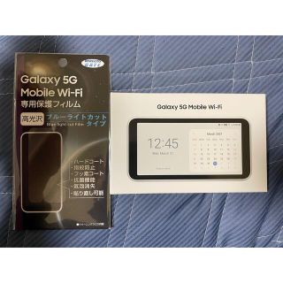 ギャラクシー(Galaxy)の新品　SAMSUNG Galaxy 5G Mobile Wi-Fi SCR01(その他)