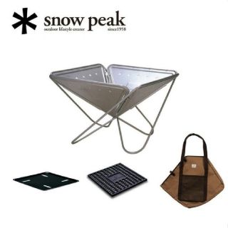 スノーピーク(Snow Peak)のSnow Peak スノーピーク　焚き火台Ｍスターターセット　SET-111(その他)