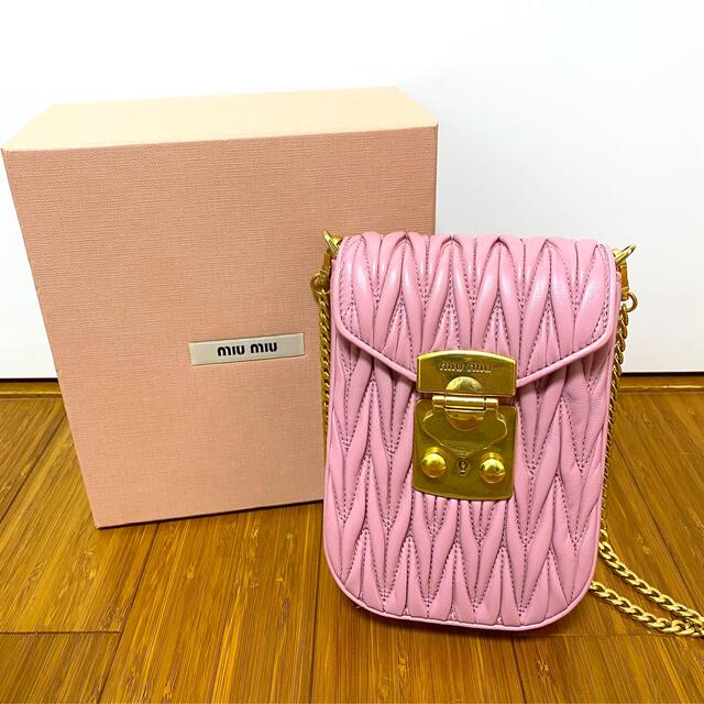 MIUMIU ミニショルダーバッグ